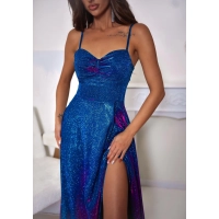 001113. GORSET LUX MULTI TURKUS - AMARANT